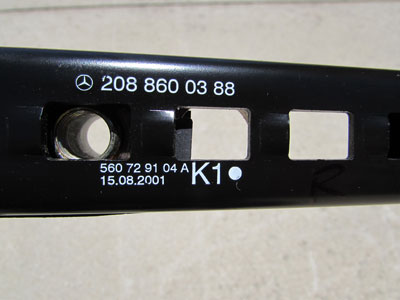 Mercedes Front Seat Belt Height Adjuster, Right or Left 2088600388 W208 CLK320 CLK430 CLK55 AMG3
